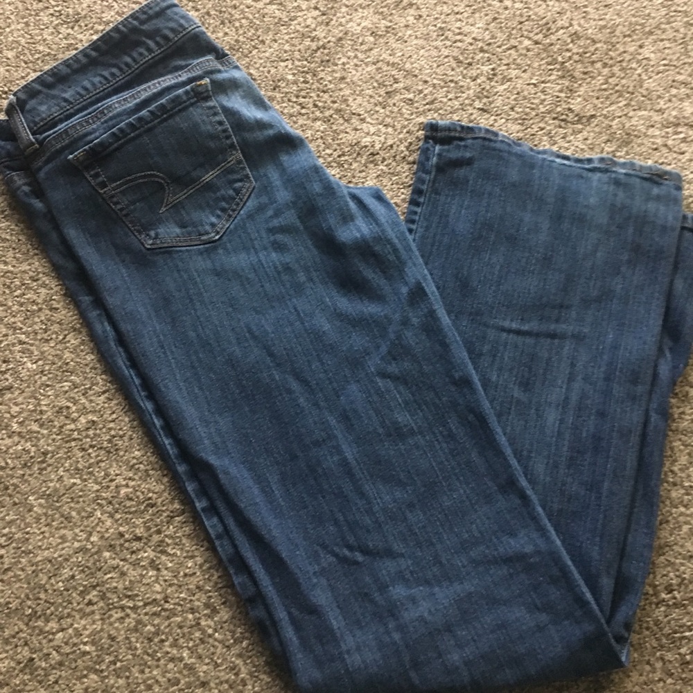 🦅 American Eagle Fav. BF Stretch 12 Long 🦅